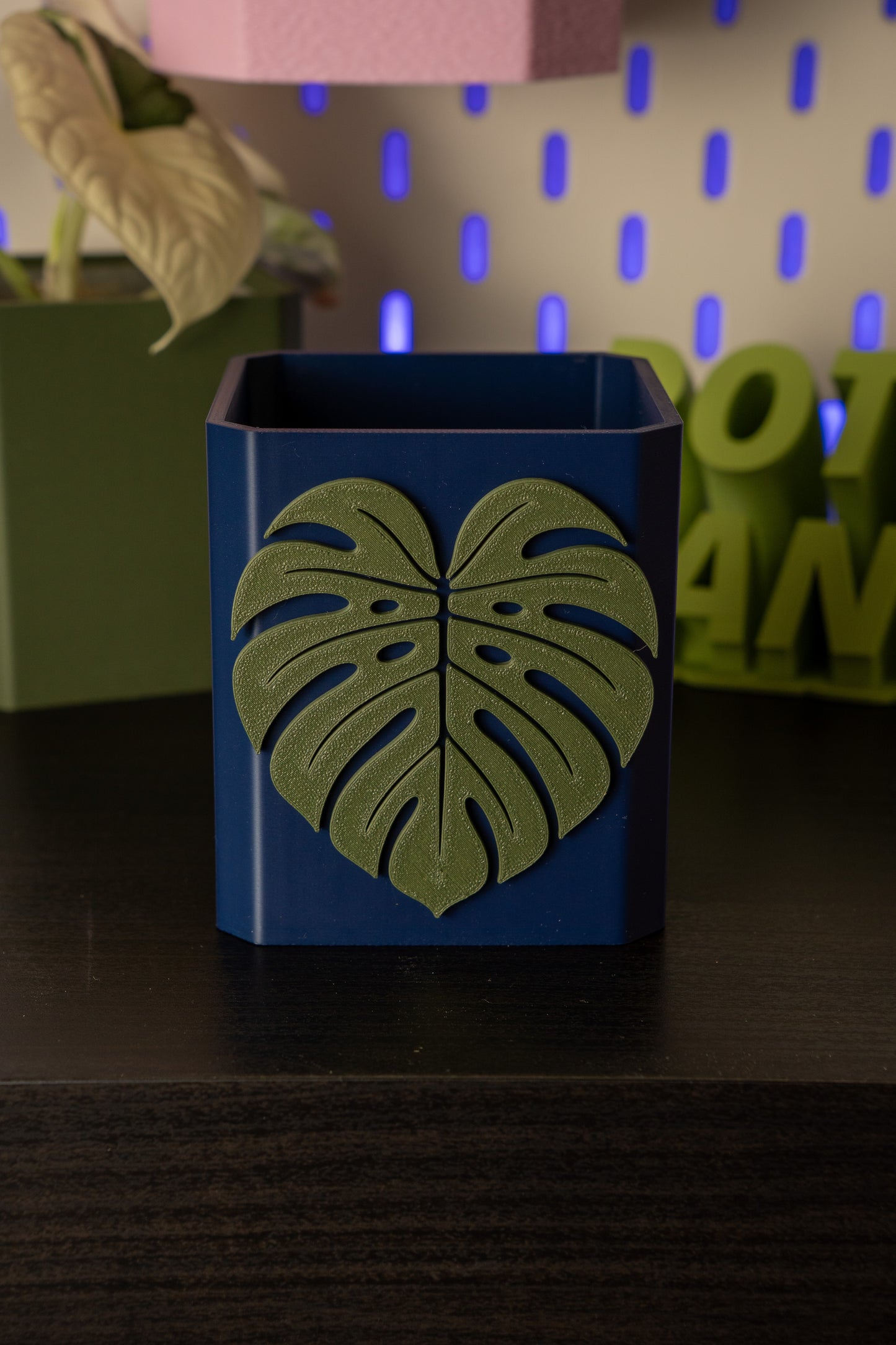 Monstera Leaf Pott