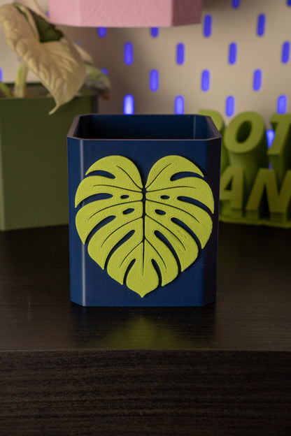Monstera Leaf Pott