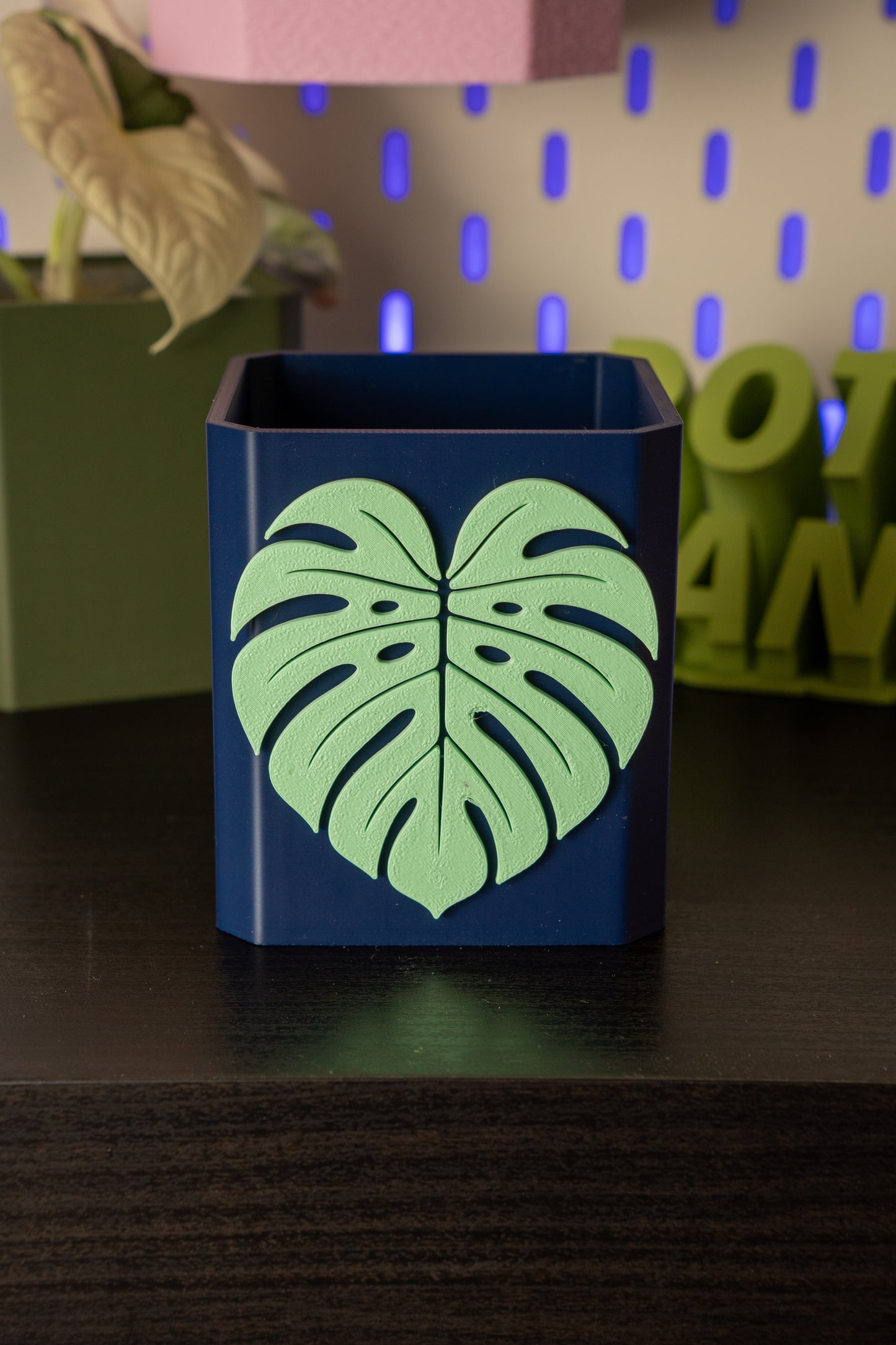 Monstera Leaf Pott