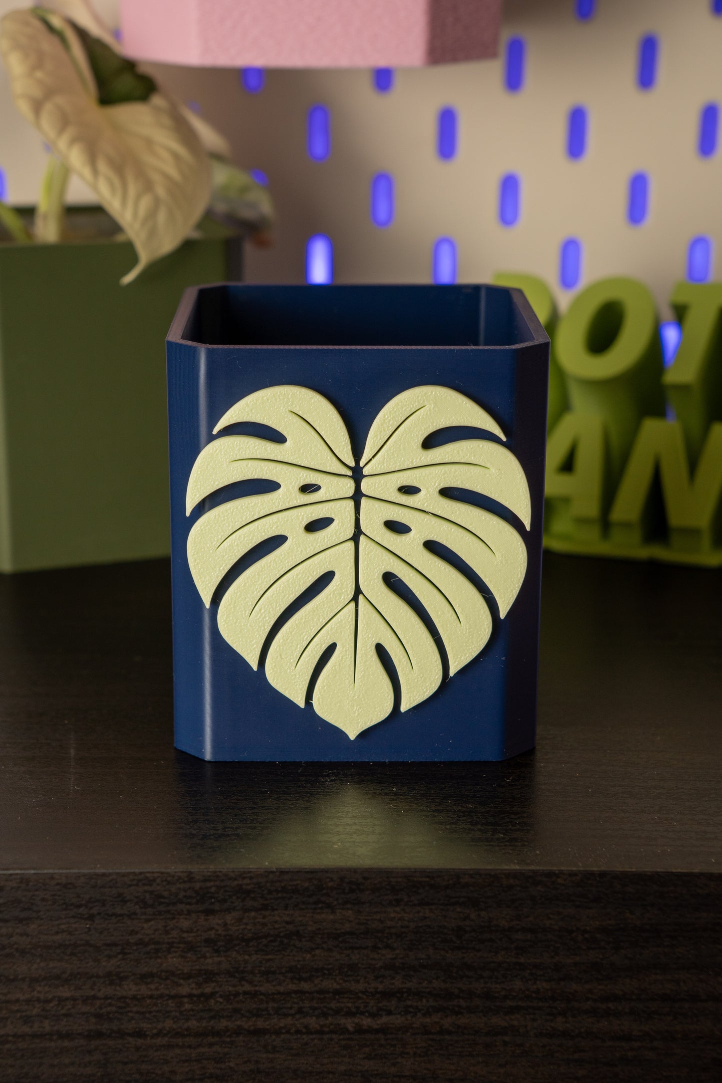 Monstera Leaf Pott