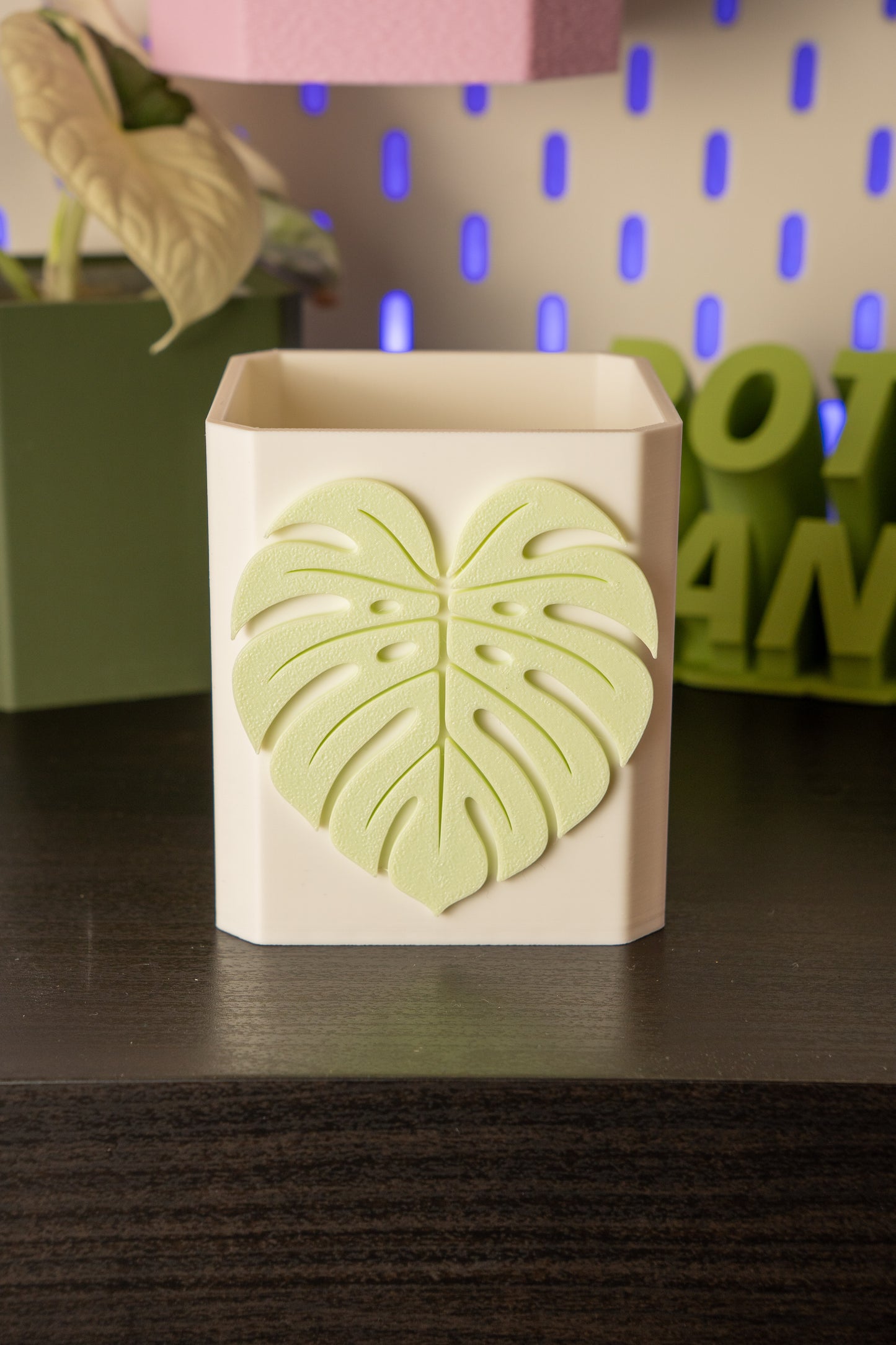 Monstera Leaf Pott