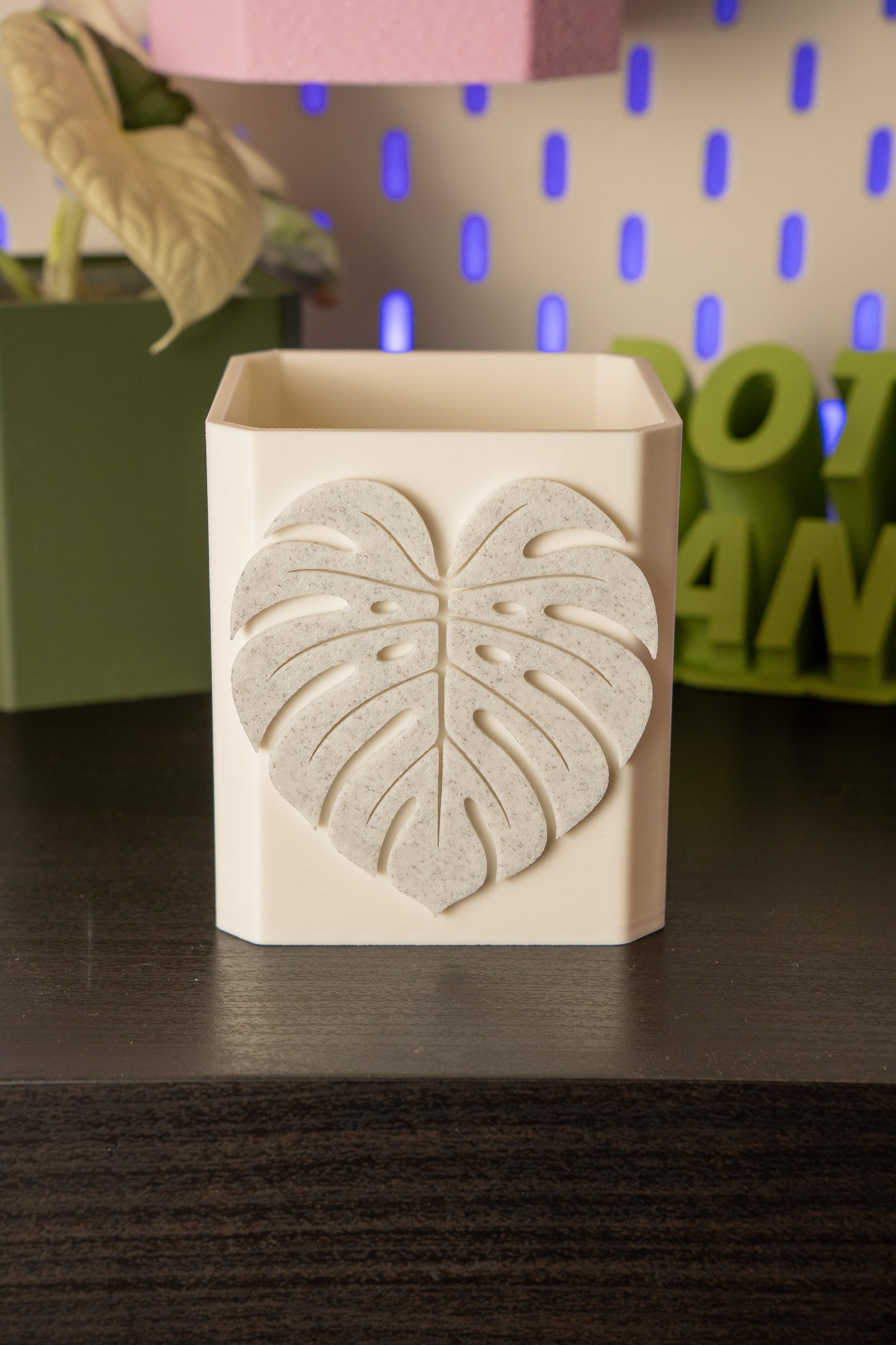 Monstera Leaf Pott