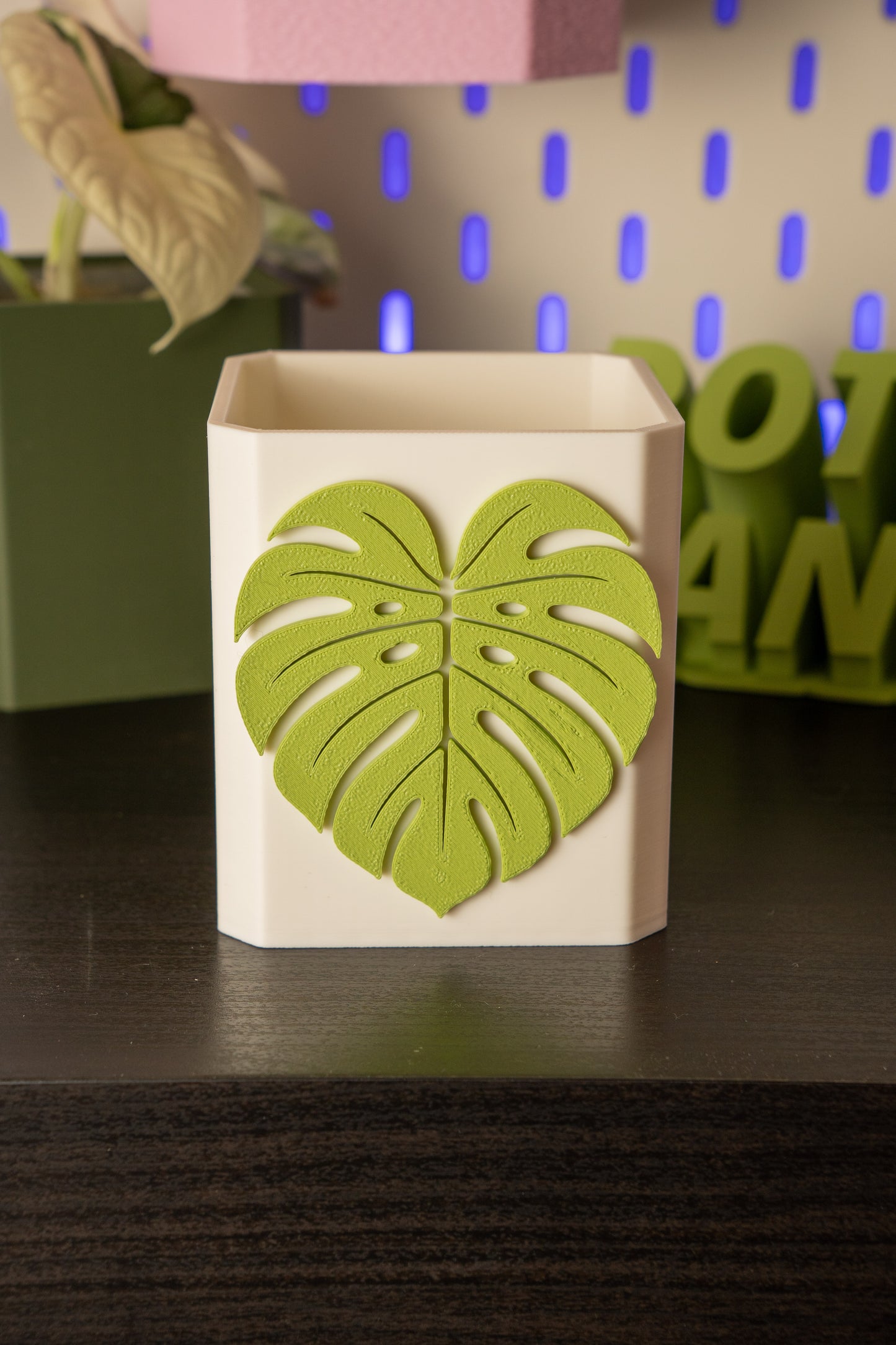 Monstera Leaf Pott