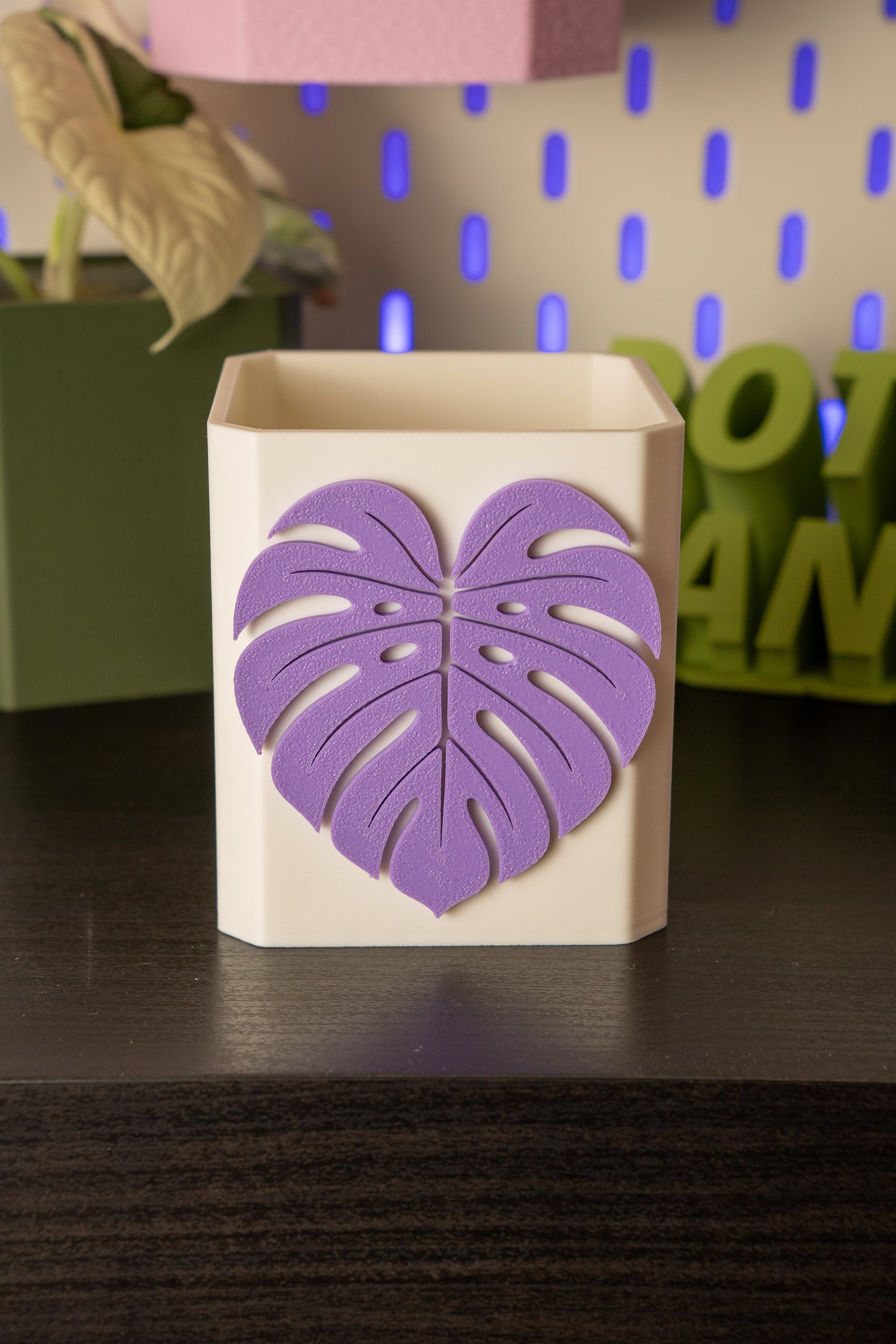 Monstera Leaf Pott