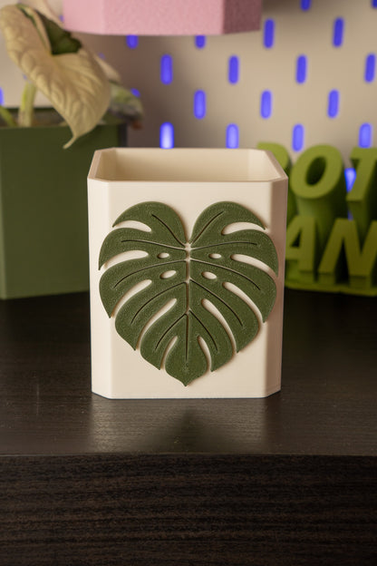 Monstera Leaf Pott