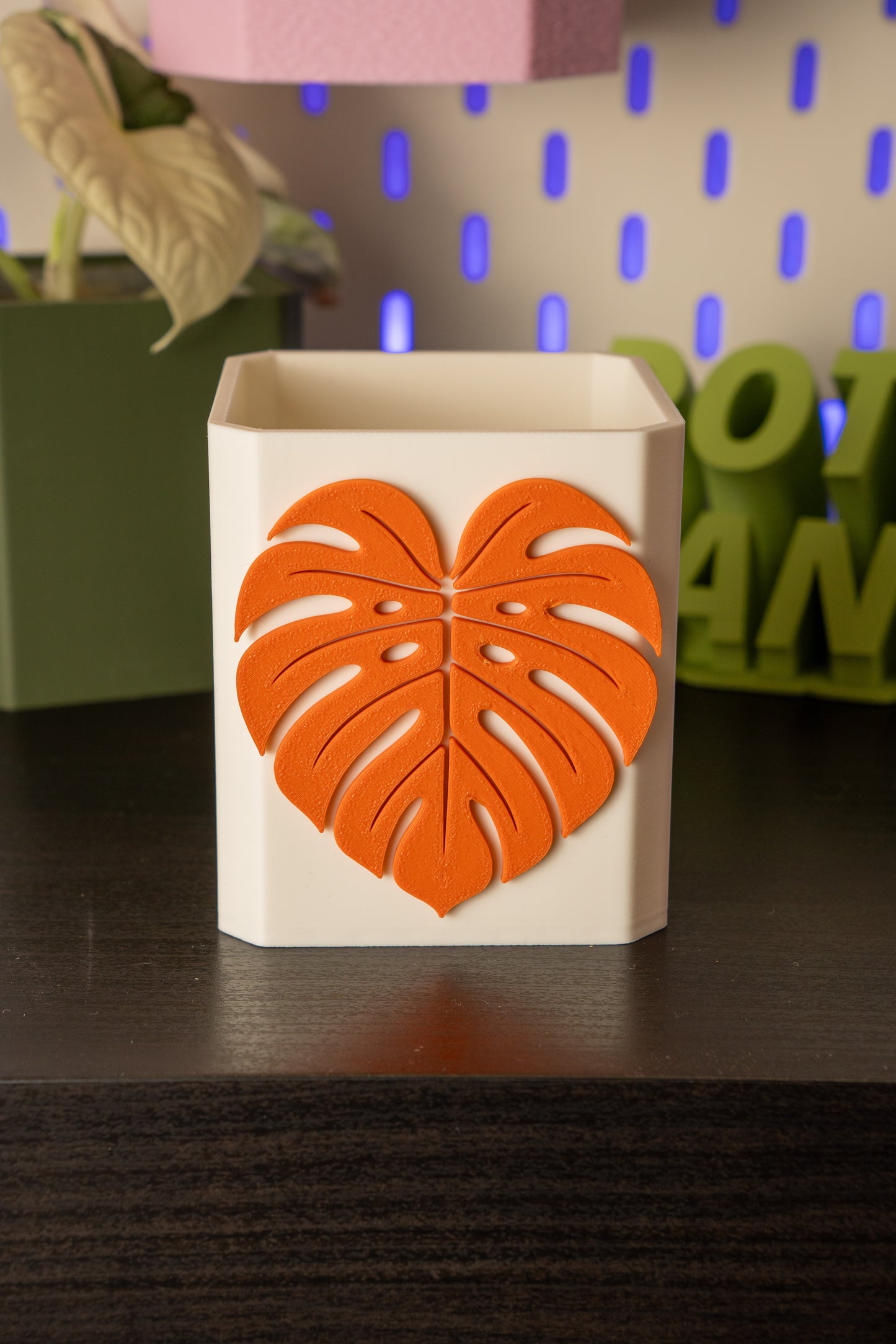 Monstera Leaf Pott