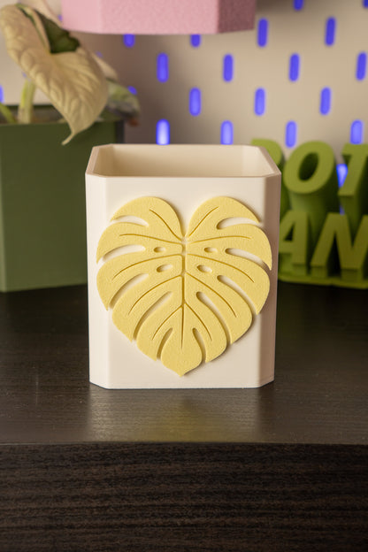 Monstera Leaf Pott