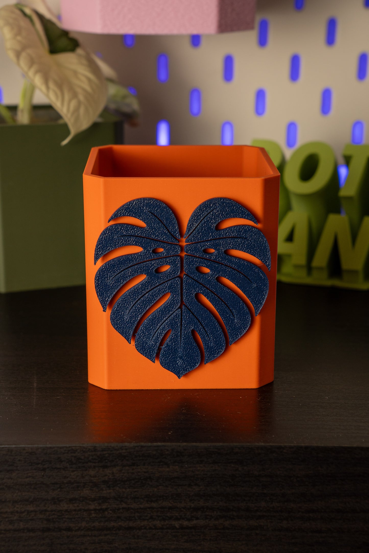 Monstera Leaf Pott