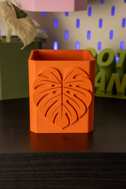 Monstera Leaf Pott