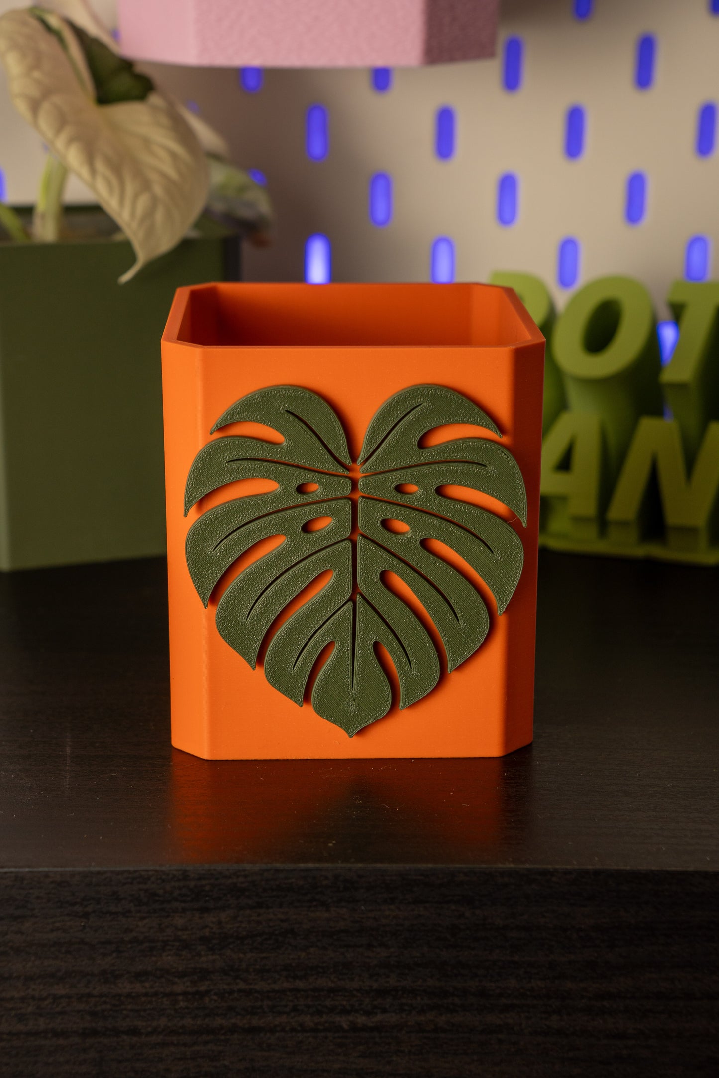 Monstera Leaf Pott
