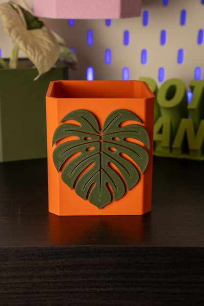 Monstera Leaf Pott