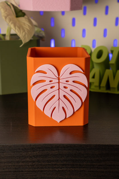 Monstera Leaf Pott