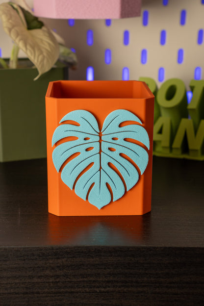 Monstera Leaf Pott