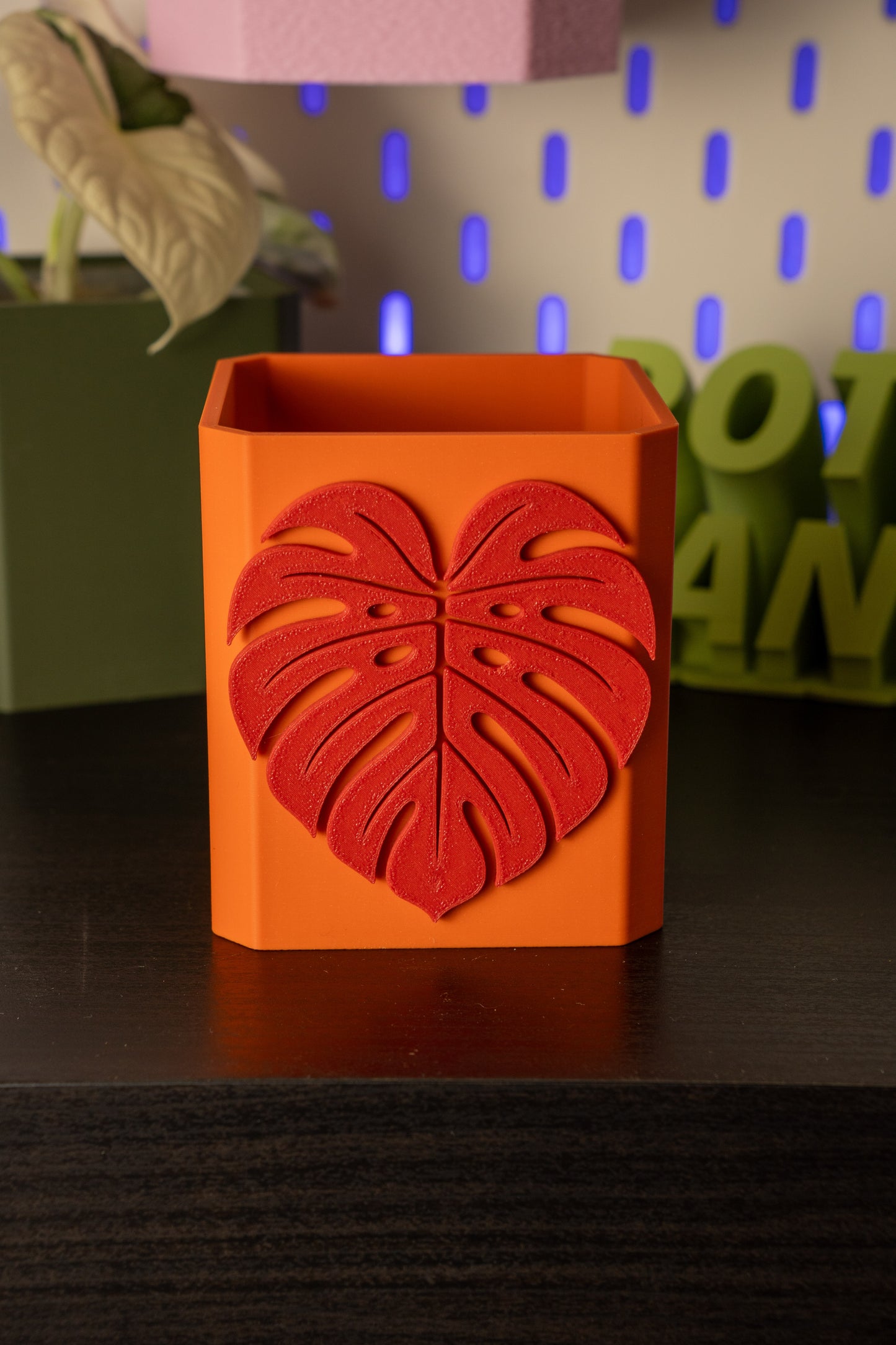 Monstera Leaf Pott