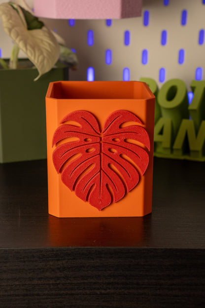 Monstera Leaf Pott