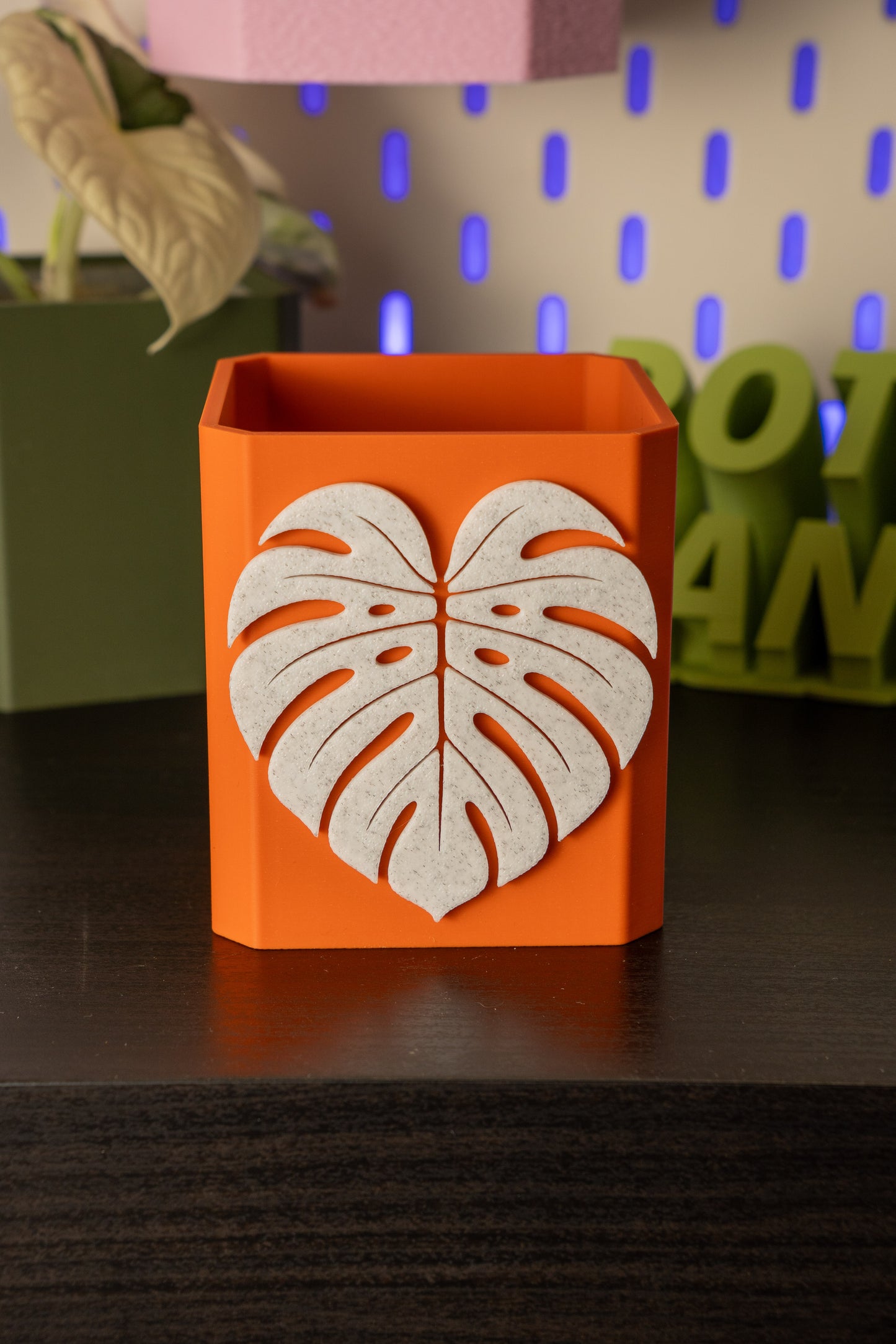 Monstera Leaf Pott
