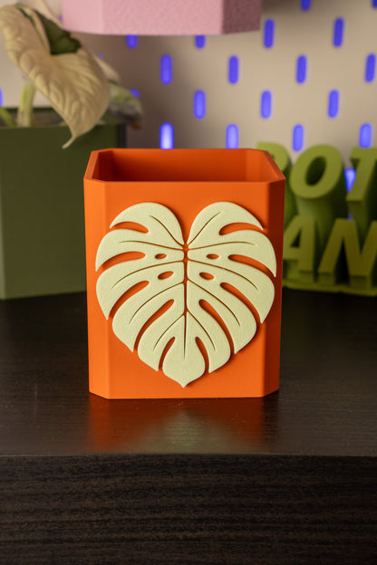 Monstera Leaf Pott