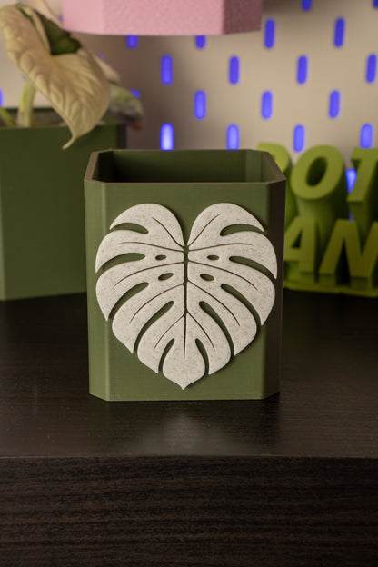 Monstera Leaf Pott