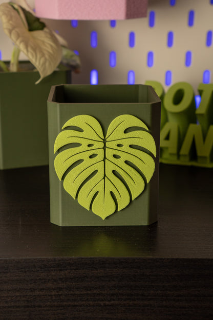 Monstera Leaf Pott