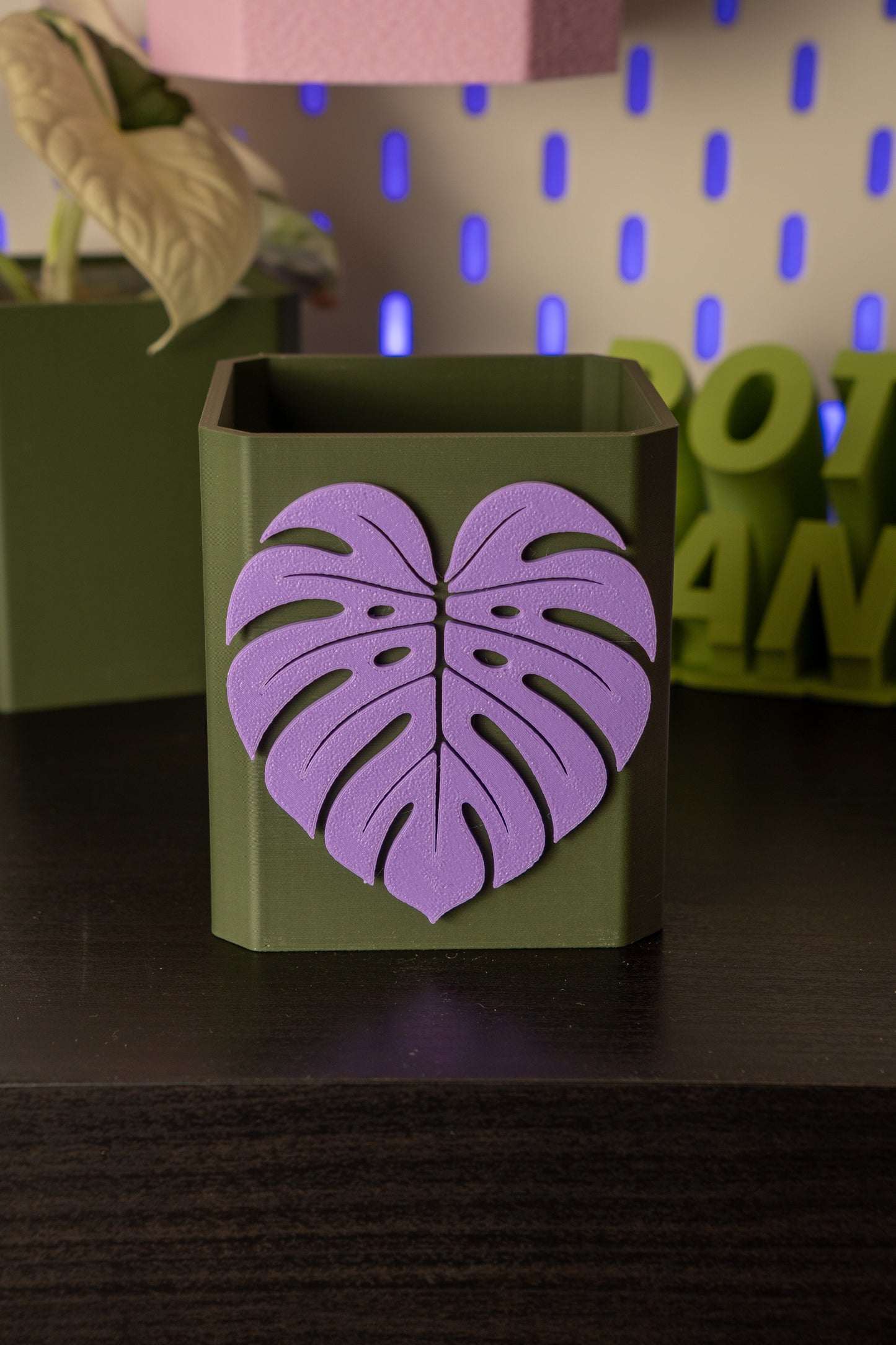 Monstera Leaf Pott