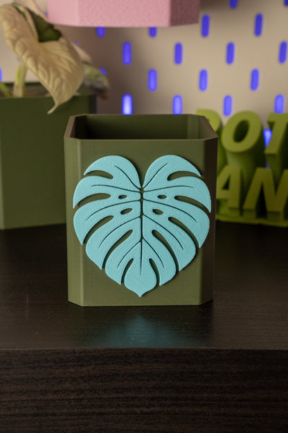 Monstera Leaf Pott