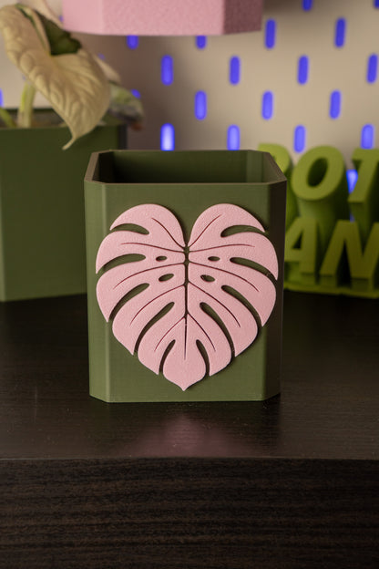 Monstera Leaf Pott