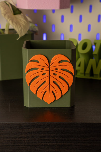 Monstera Leaf Pott