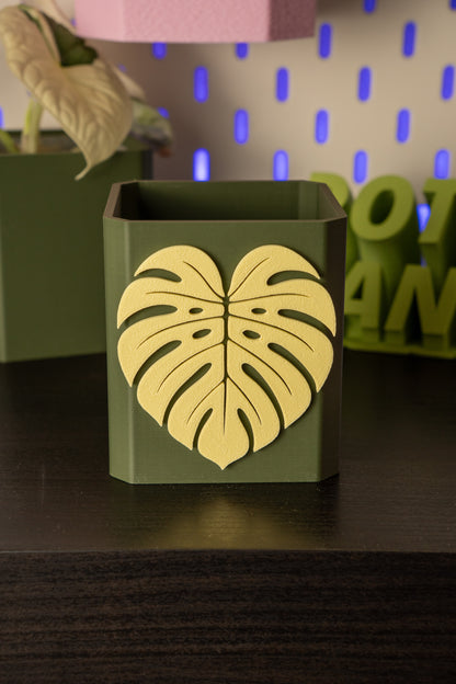 Monstera Leaf Pott