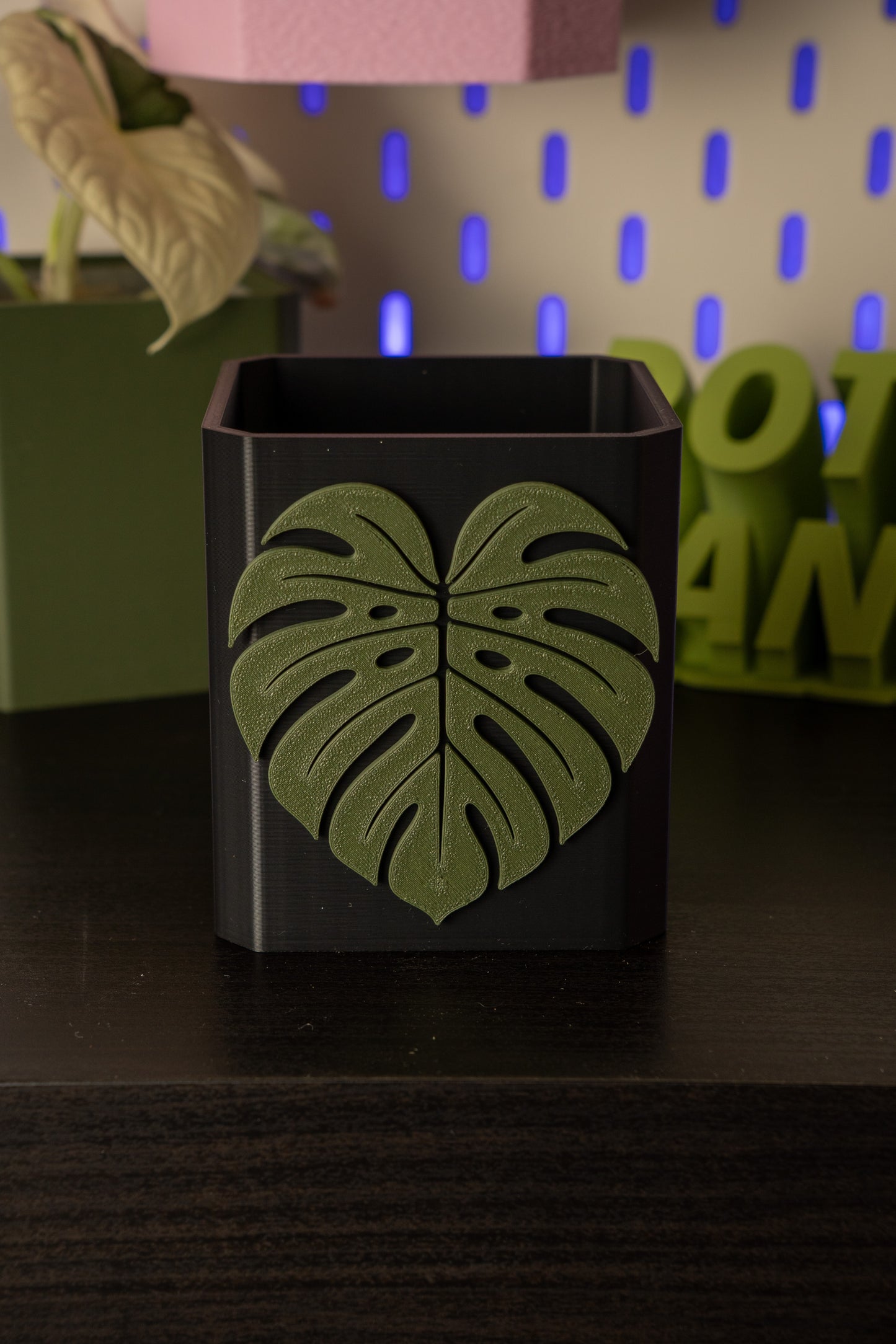 Monstera Leaf Pott