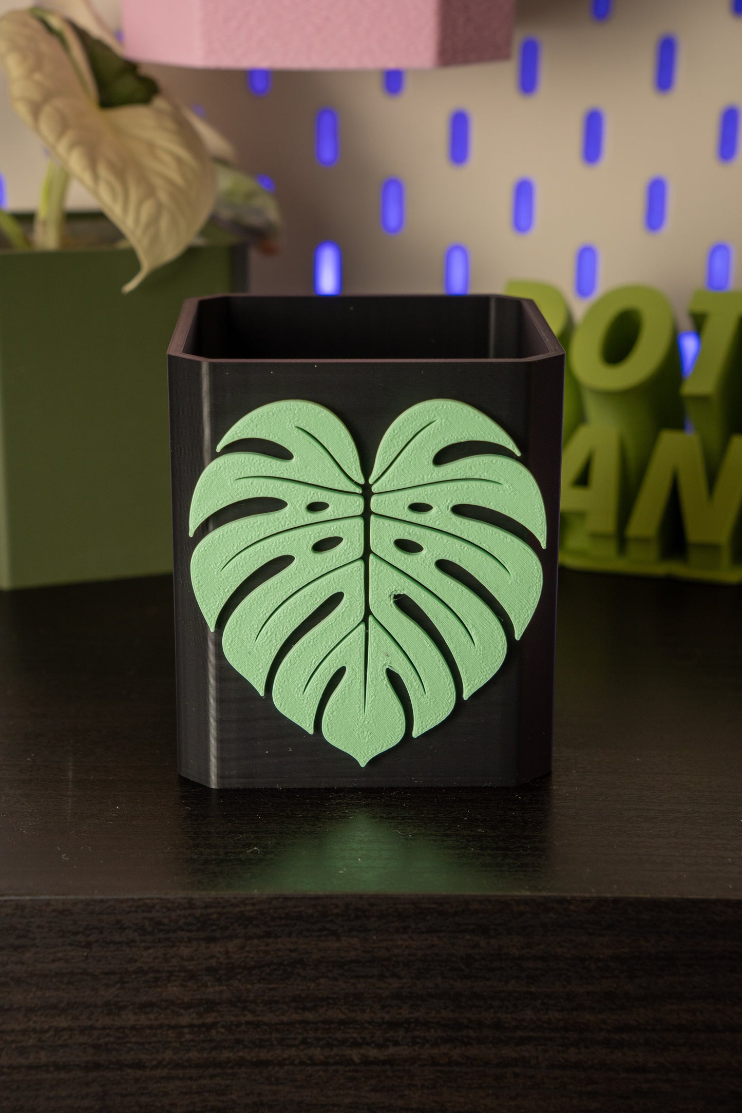 Monstera Leaf Pott