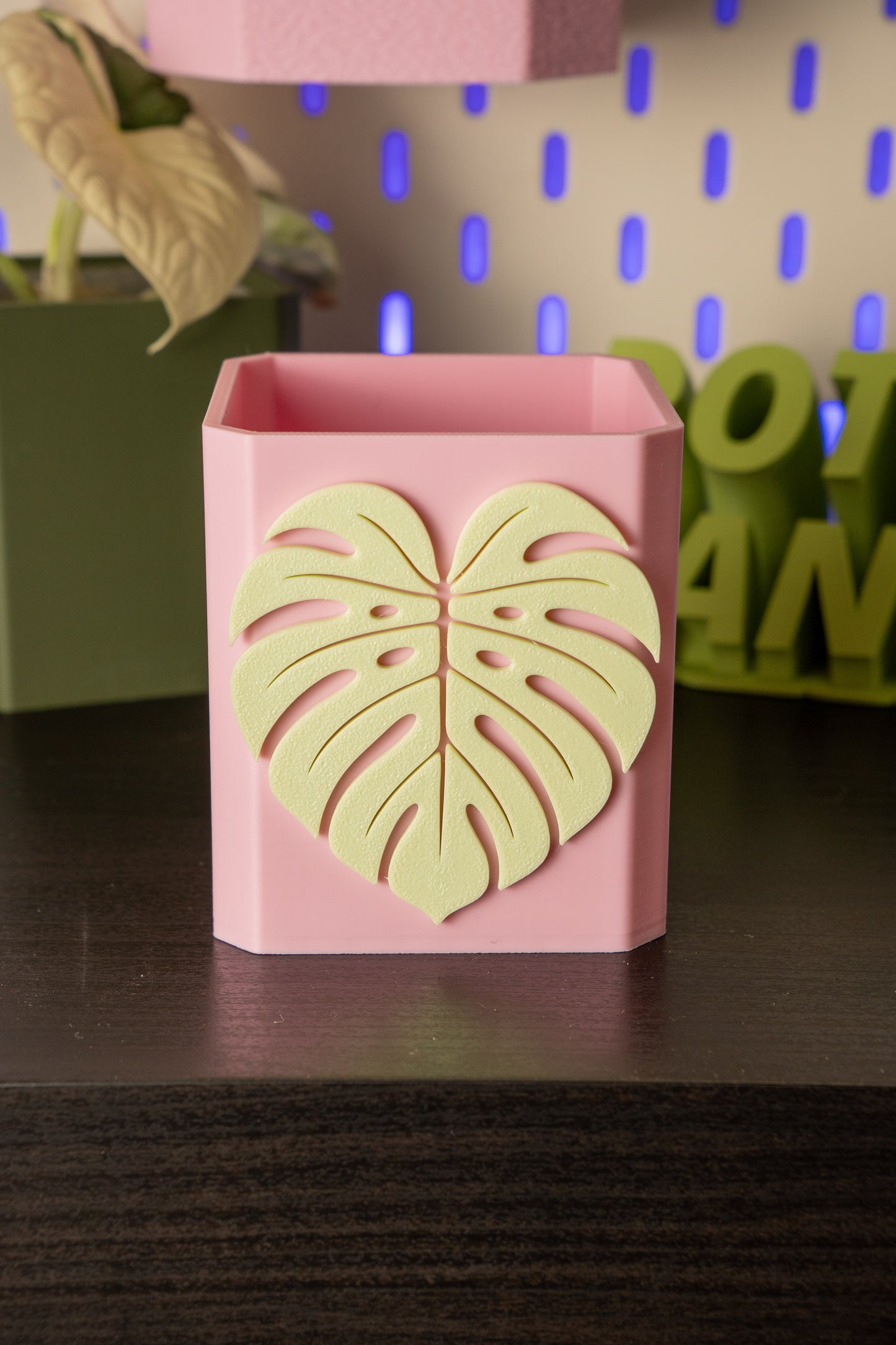 Monstera Leaf Pott