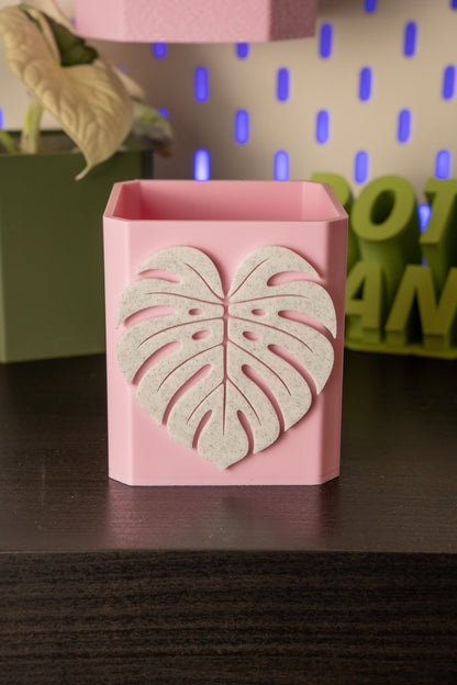 Monstera Leaf Pott