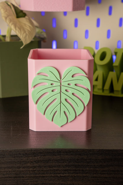 Monstera Leaf Pott