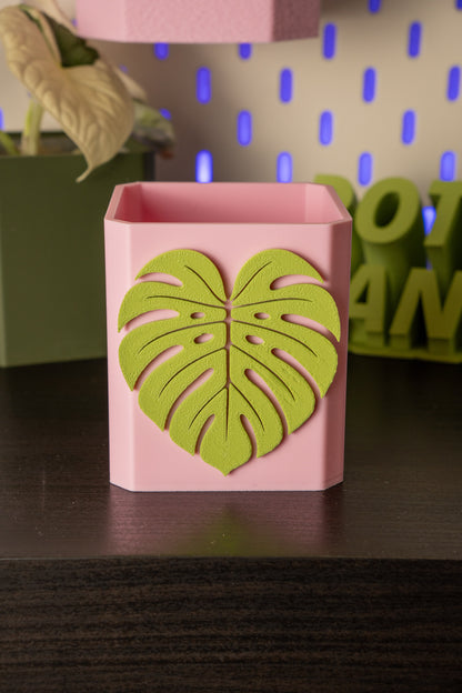 Monstera Leaf Pott