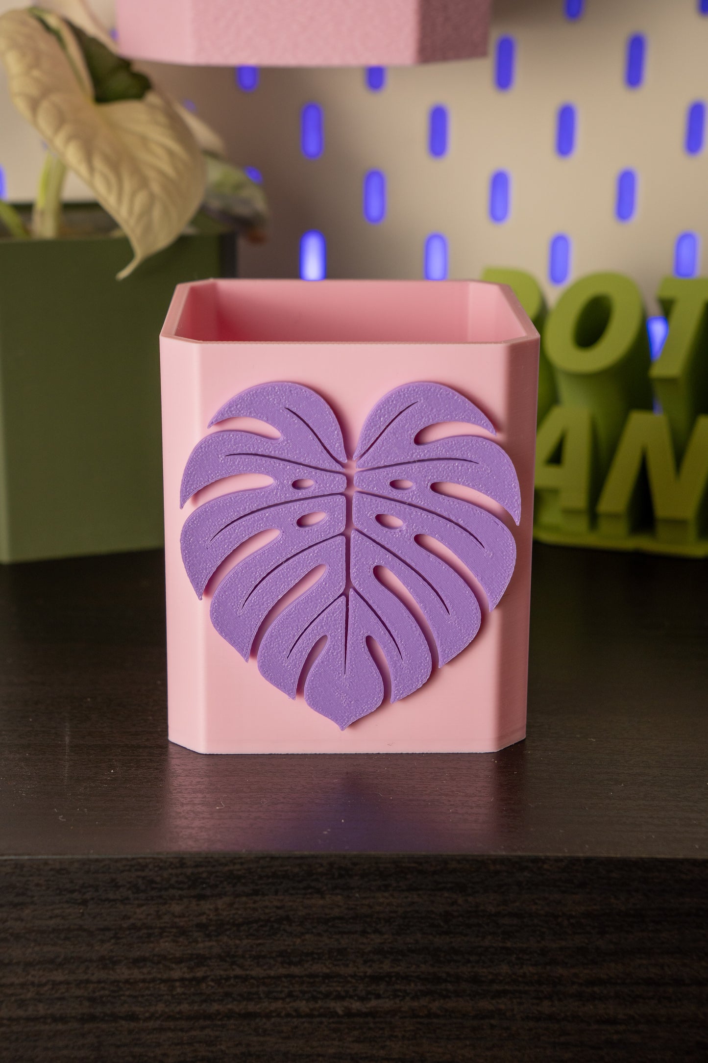 Monstera Leaf Pott