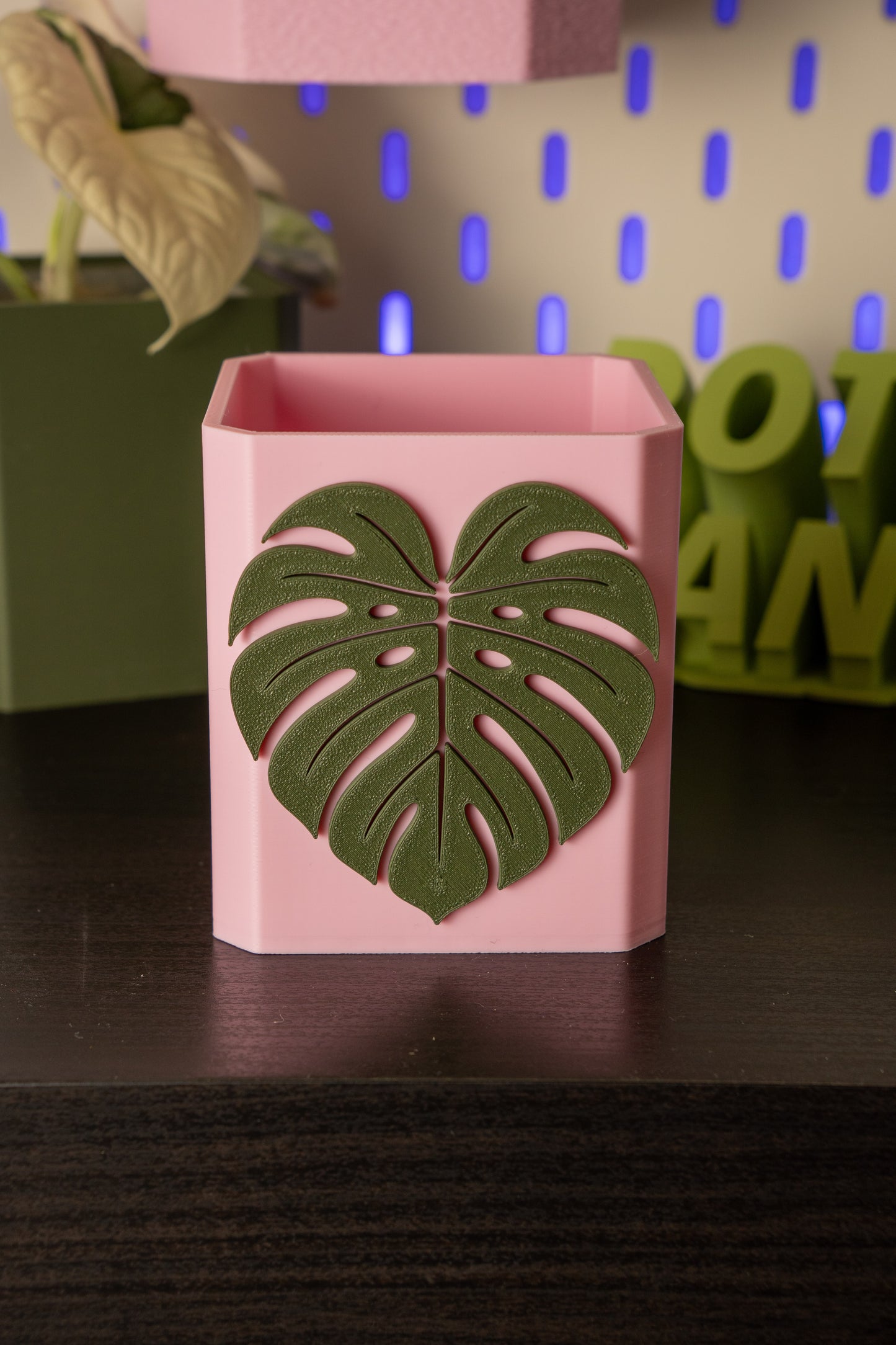 Monstera Leaf Pott