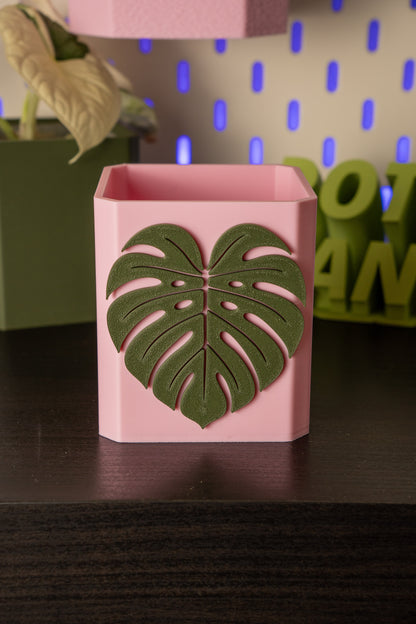 Monstera Leaf Pott
