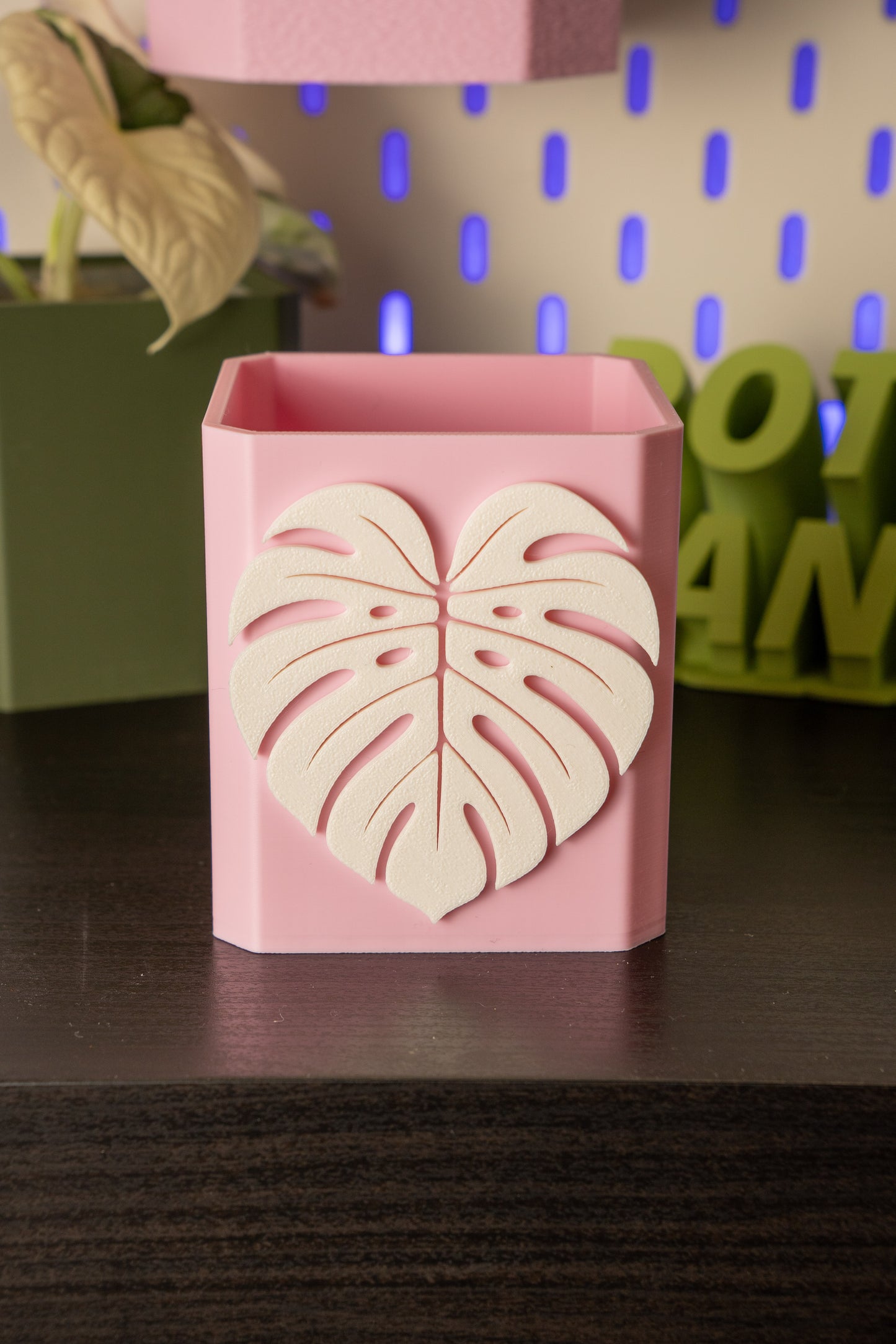Monstera Leaf Pott