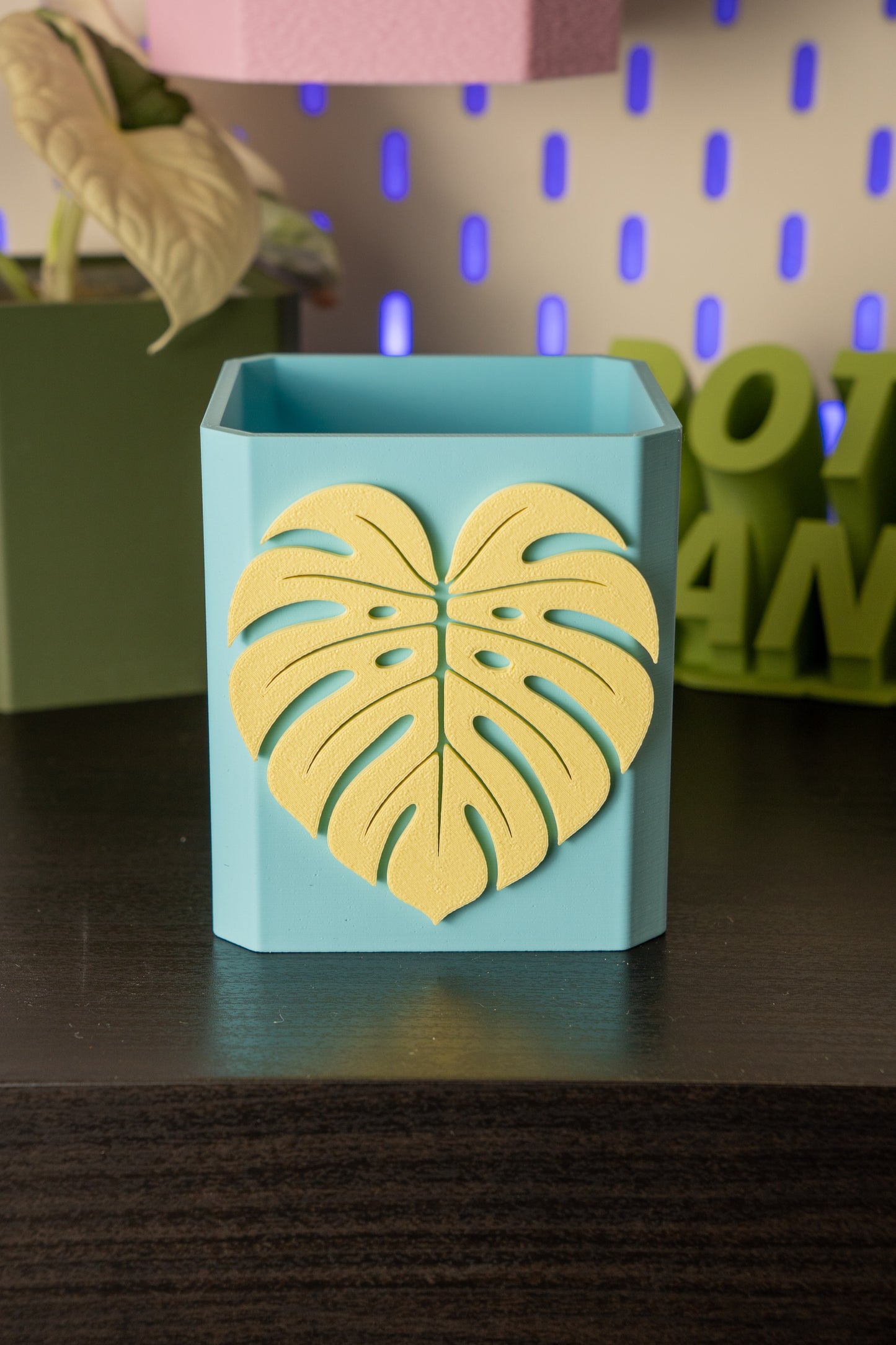 Monstera Leaf Pott