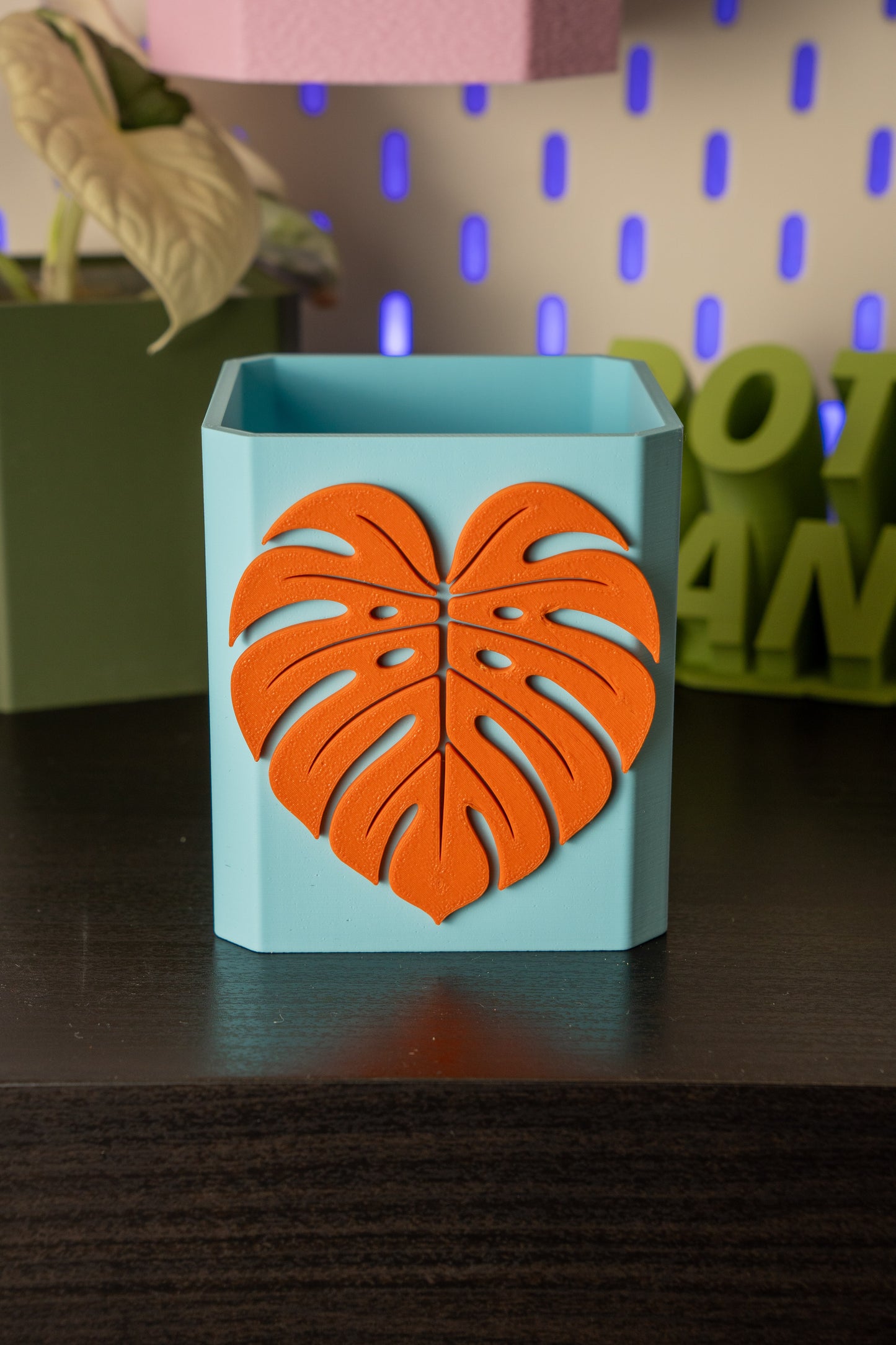 Monstera Leaf Pott