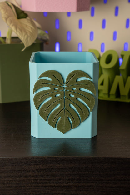 Monstera Leaf Pott