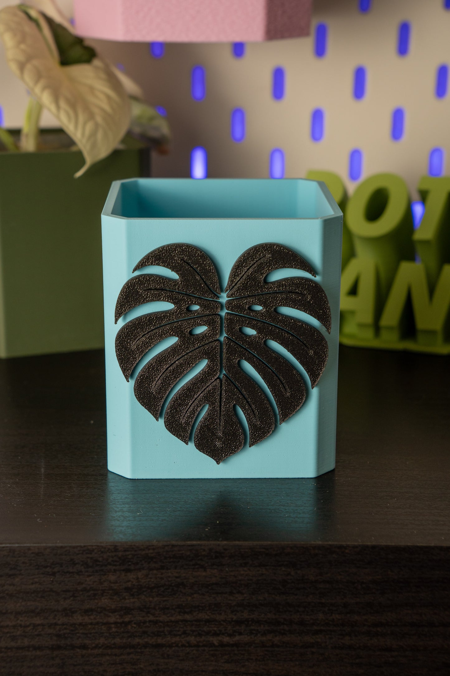 Monstera Leaf Pott