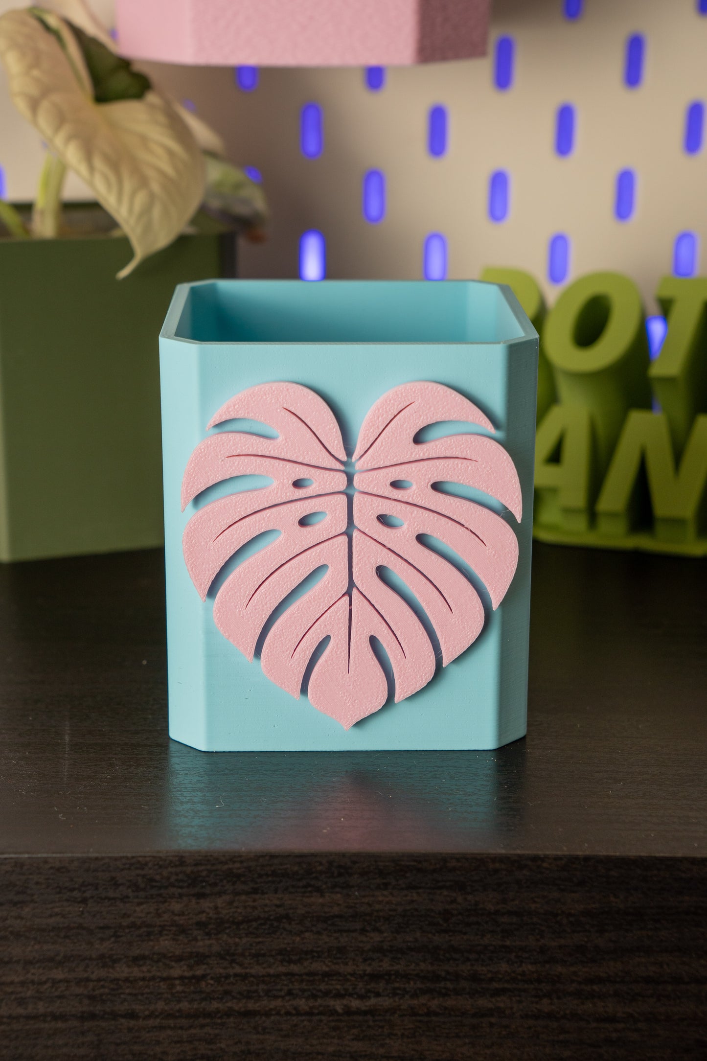 Monstera Leaf Pott