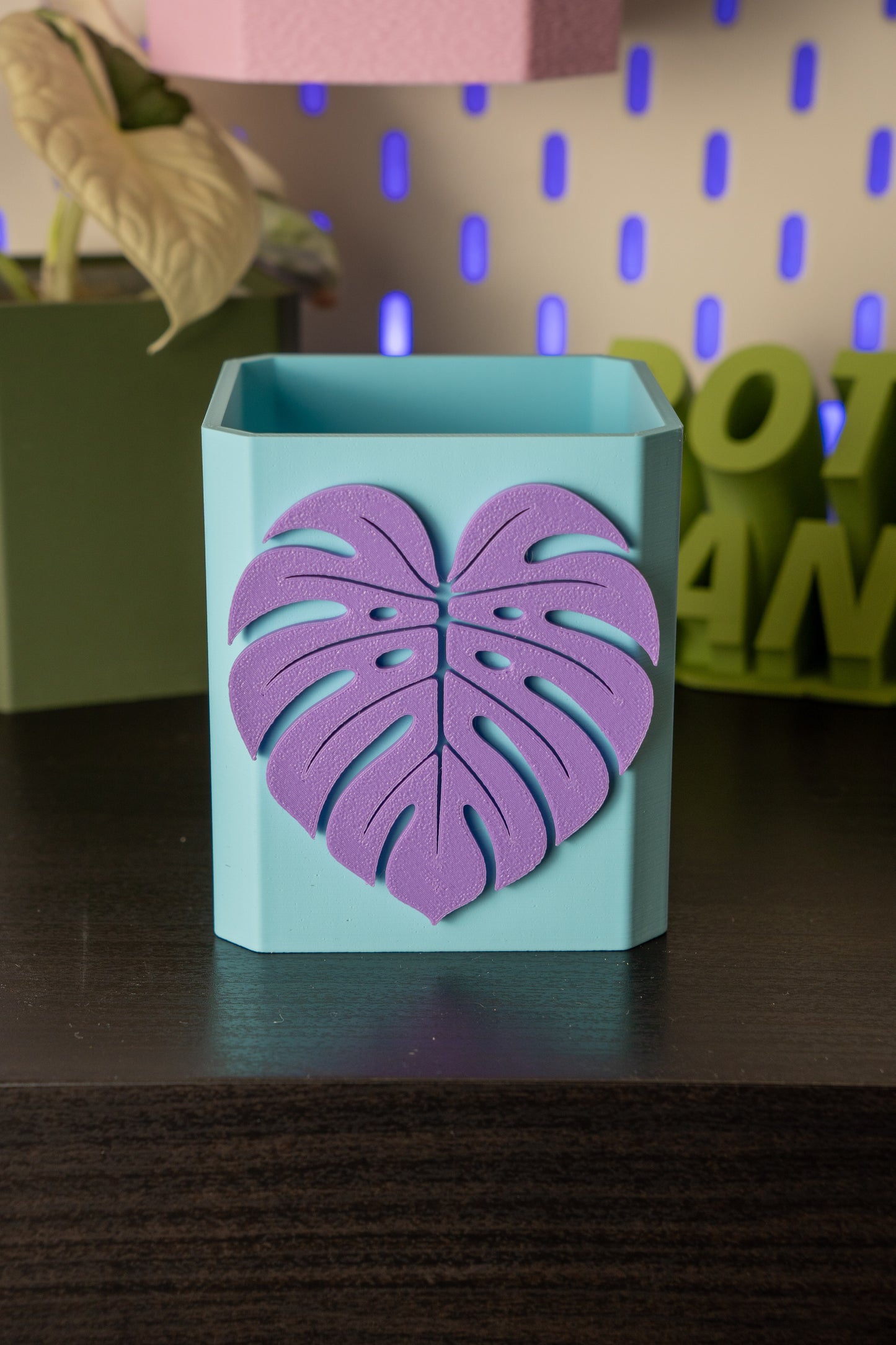 Monstera Leaf Pott