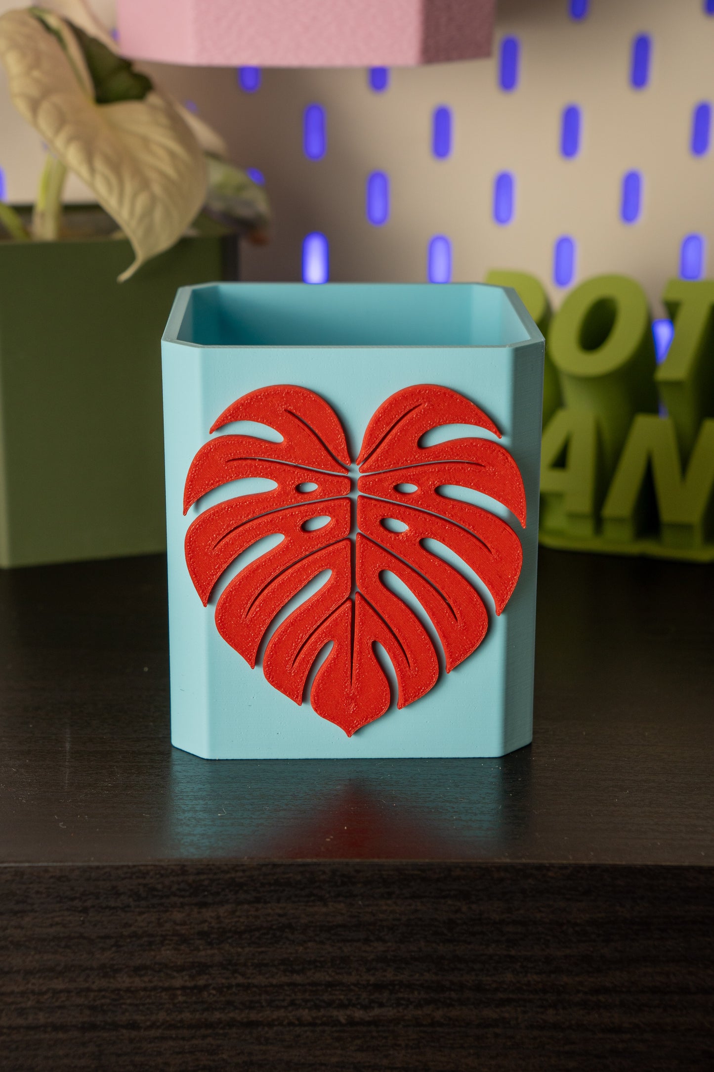 Monstera Leaf Pott