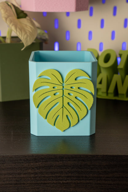 Monstera Leaf Pott