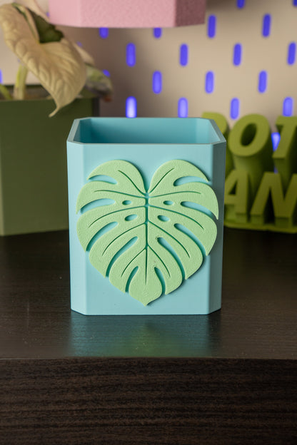 Monstera Leaf Pott