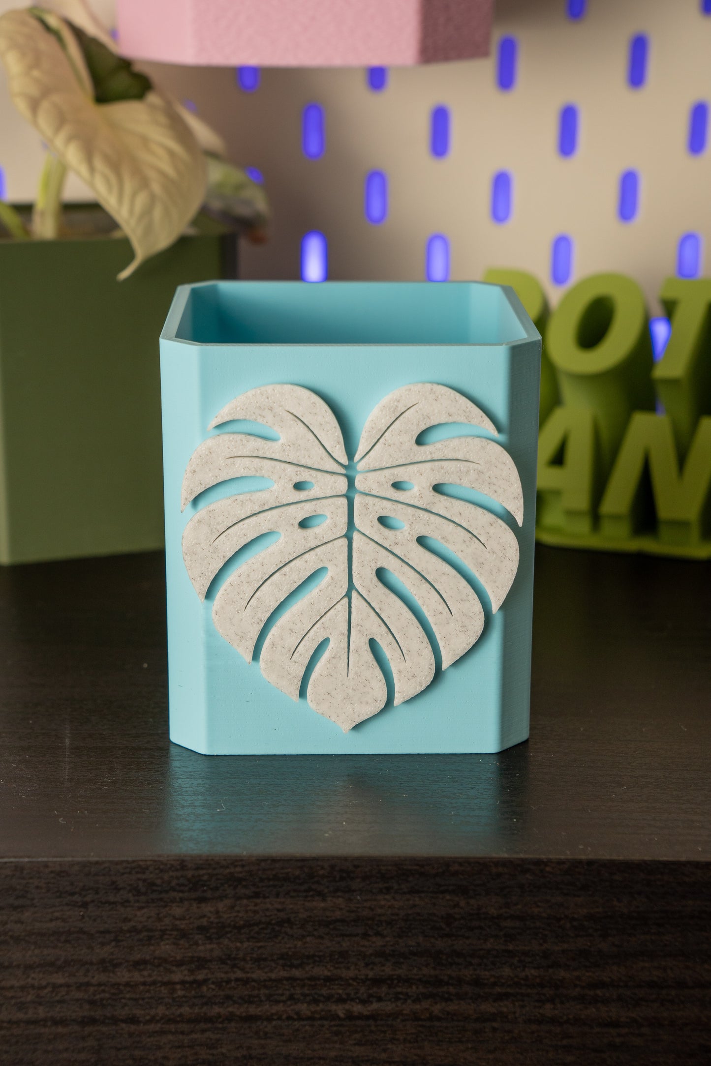 Monstera Leaf Pott