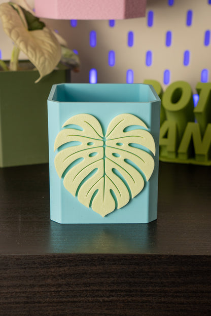 Monstera Leaf Pott