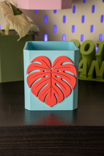 Monstera Leaf Pott